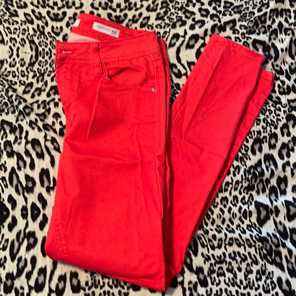 Coral pants